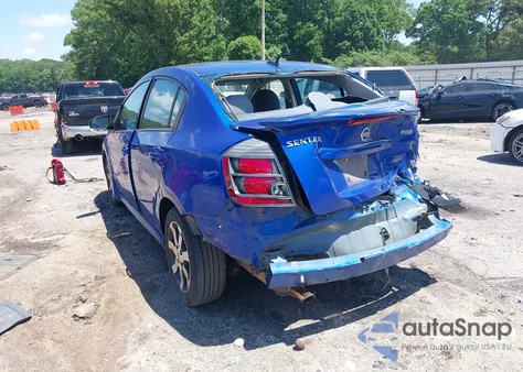 2012 Nissan Sentra 2.0 Sr из США, поврежденный, VIN 3N1AB6AP9CL783147